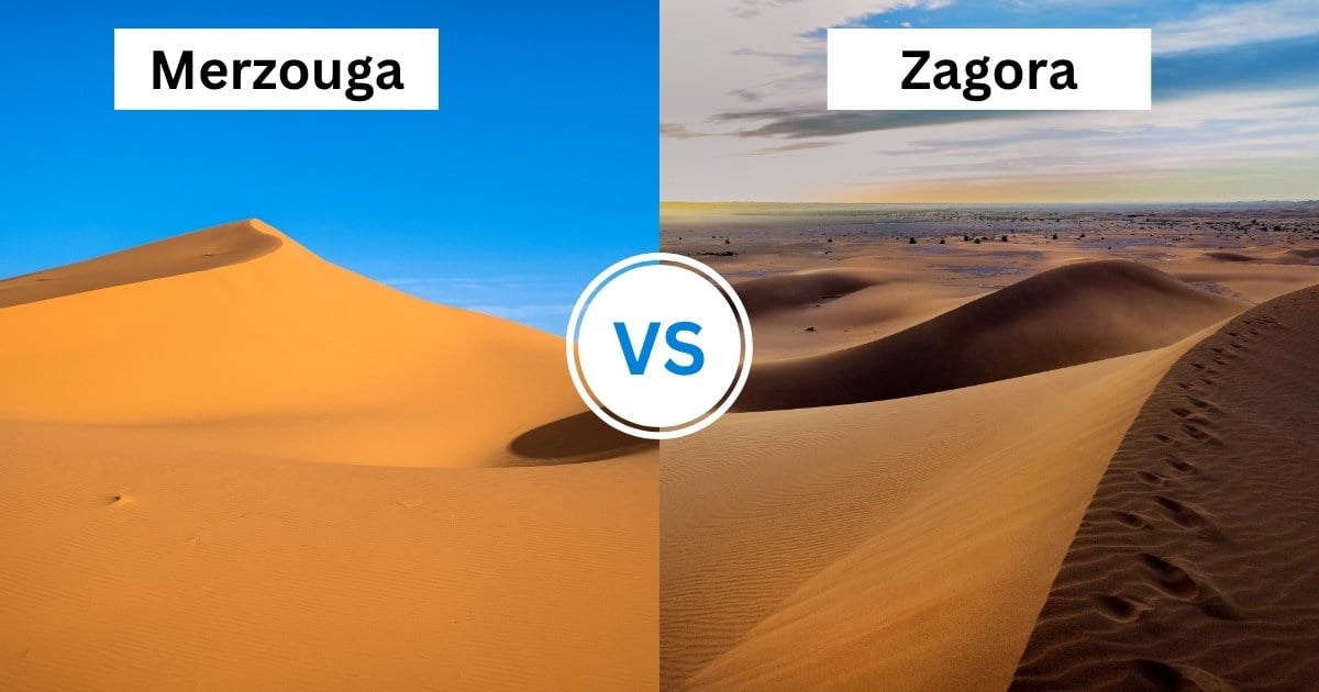 morocco deserts comparison