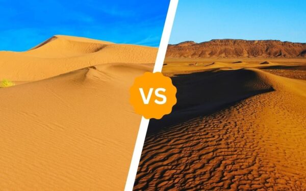 zagora versus merzouga desert